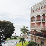Le Victoria - Beau 2p Avec Vue Laterale, Balcon, Piscine, Sauna Et Parking Prive Au Centre De דירה
